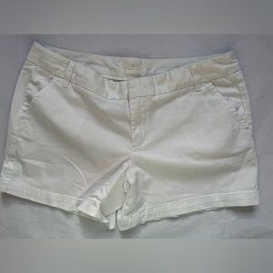 ⭐️NEW⭐️ Caslon Twill Shorts by Nordstrom white size 16 P